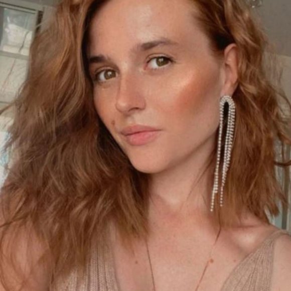 925 Sterling Silver Diamond Drop Earrings Long Bold Statement Earrings - Picture 4 of 4